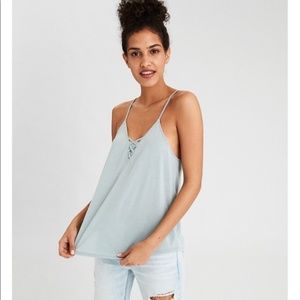 AE Soft & Sexy Lace-up Swing Tank Top